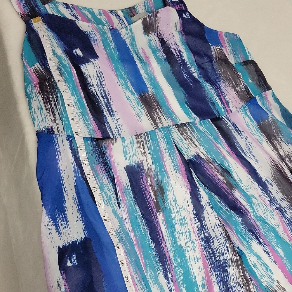Catherines Scarf Hem Midi Sleeveless Dress - Picture 8 of 8